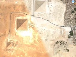 Giza vista dal satellite