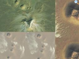 Piramidi: foto dal satellite